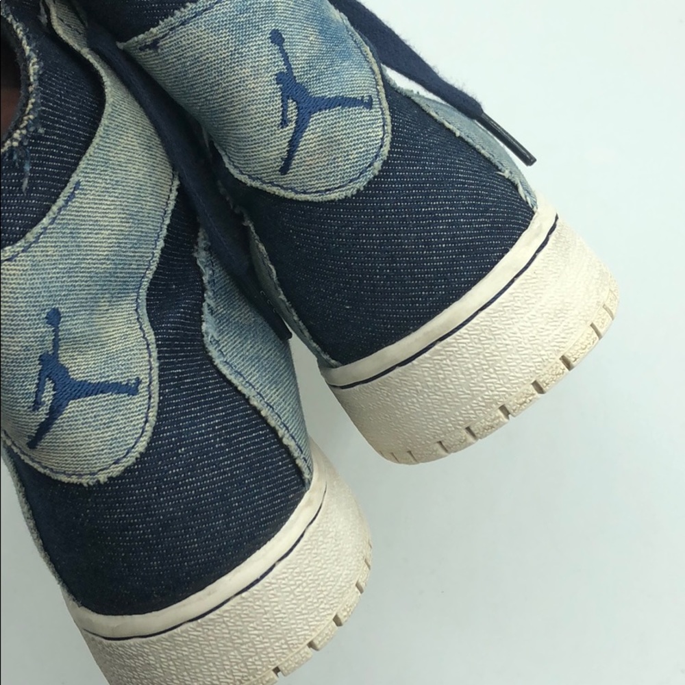 Nike Jordan Westbrook 0.2 BG Bleached Denim Sneakers Kids Size 6.5 - Picture 11 of 12